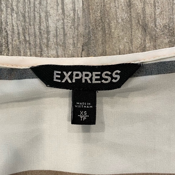 Dressy Striped Zip-Front Shirt - Picture 5 of 6